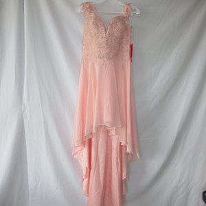 Dancing Queen Off the Shoulder High-low Dress